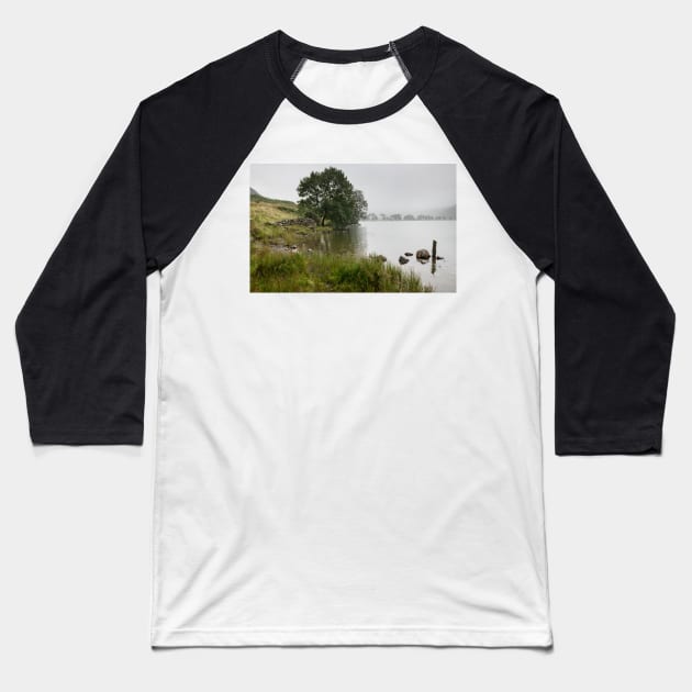 Buttermere Mist Baseball T-Shirt by jldunbar